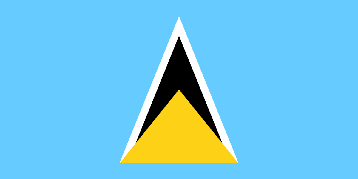 St. Lucia flag